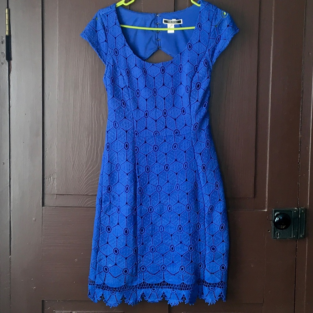 Macrame Lace Pencil Dress